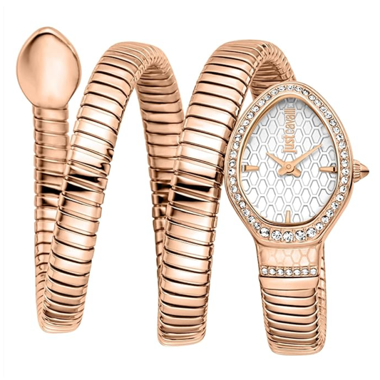 Just Cavalli Carezza White Dial Women's Watch JC1L372M0045