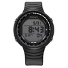 Fastrack StreetStyle Digital Dial Black Polyether Strap Watch For Unisex 68041PP02
