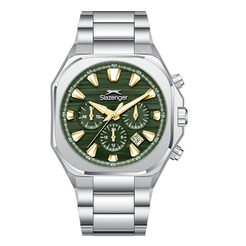 Slazenger Green Dial Men's Multifunction Watch SL.09.2634.2.170
