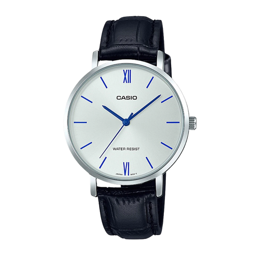 Casio Enticer Silver Dial Women Watch A1627 LTP-VT01L-7B1UDF