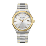 Titan Dodecagon Yellow Gold Dual Tone Men's Watch 90212BM01
