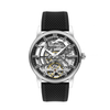 SLAZENGER Automatic Black Dial Men's Silicone Strap Watch SL.09.2267.1.01