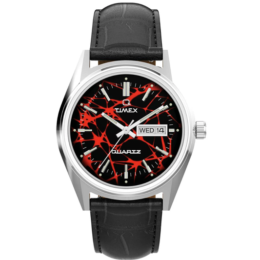 Q Timex Red Vega Red Dial Men's Watch TW2Y55700UJ