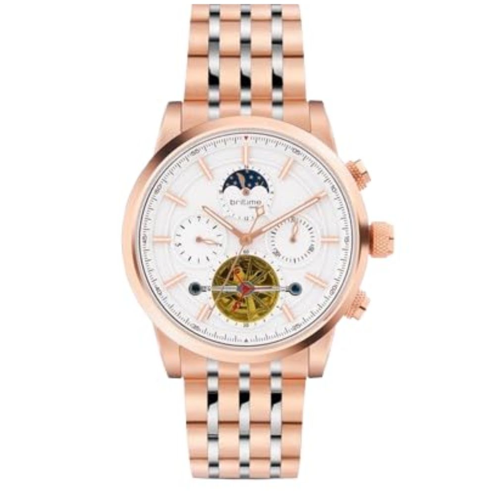 Britime Spencer Silver Rose Gold Men's Watch 454-M30303