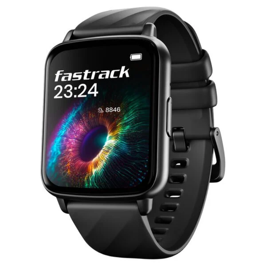 Fastrack Jupiter S1 Black Unisex Square Watch 38136PP01