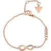 GUESS Steel Gold-plated Bracelet Women's UBB03270RGS