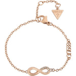 GUESS Steel Gold-plated Bracelet Women's UBB03270RGS