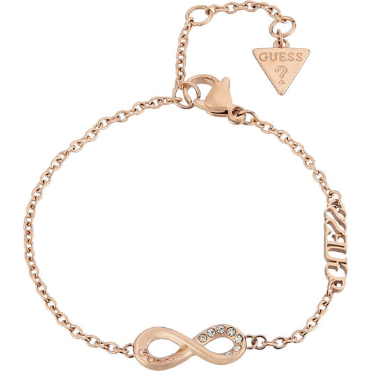 GUESS Steel Gold-plated Bracelet Women's UBB03270RGS