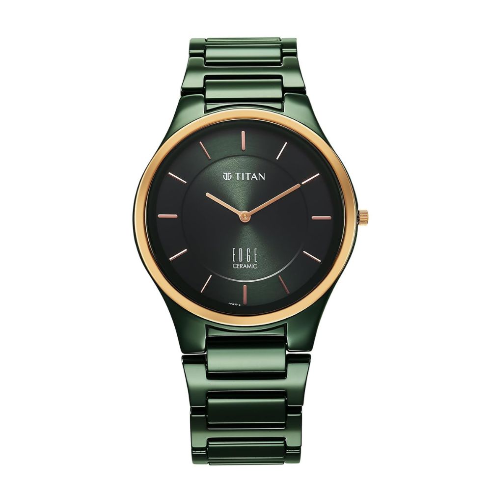 Titan Edge Bicolour Men's Watch 1696KC10