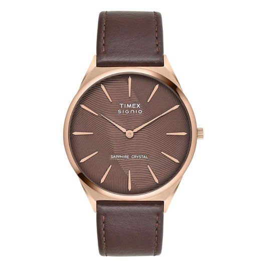 Timex Signio Brown Men Watch TWEG34200