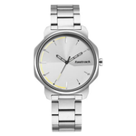 Fastrack Stunners Silver Dial Quartz Analog Watch for Guys 3254SM01