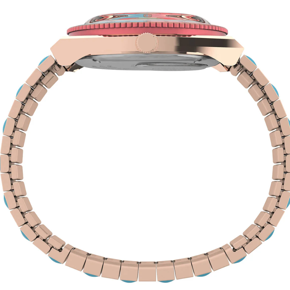 Timex Q Malibu Pink Dial Women's Watch TW2U81500UJ