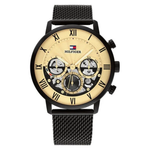 Tommy Hilfiger Multifunction Golden Dial Men's Watch TH1710568