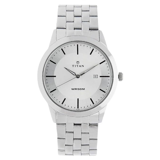 Titan Workwear Silver Men's Watch 1584SM03