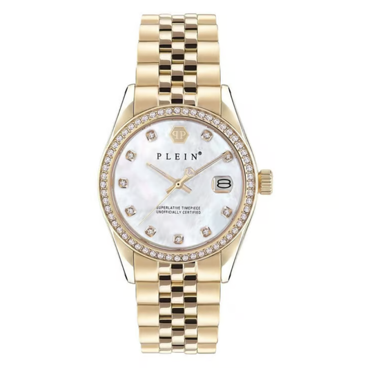 PHILIPP PLEIN Date Superlative White Dial Women's Watch PWYAA0323