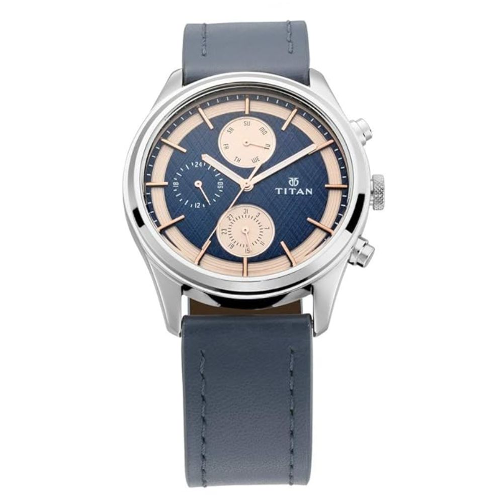 Titan Neo Iv Blue Men's Watch NT1805SL02