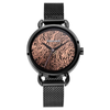 Fastrack Animal Print Analog Rose Gold Dial Women's Watch 6221NM01