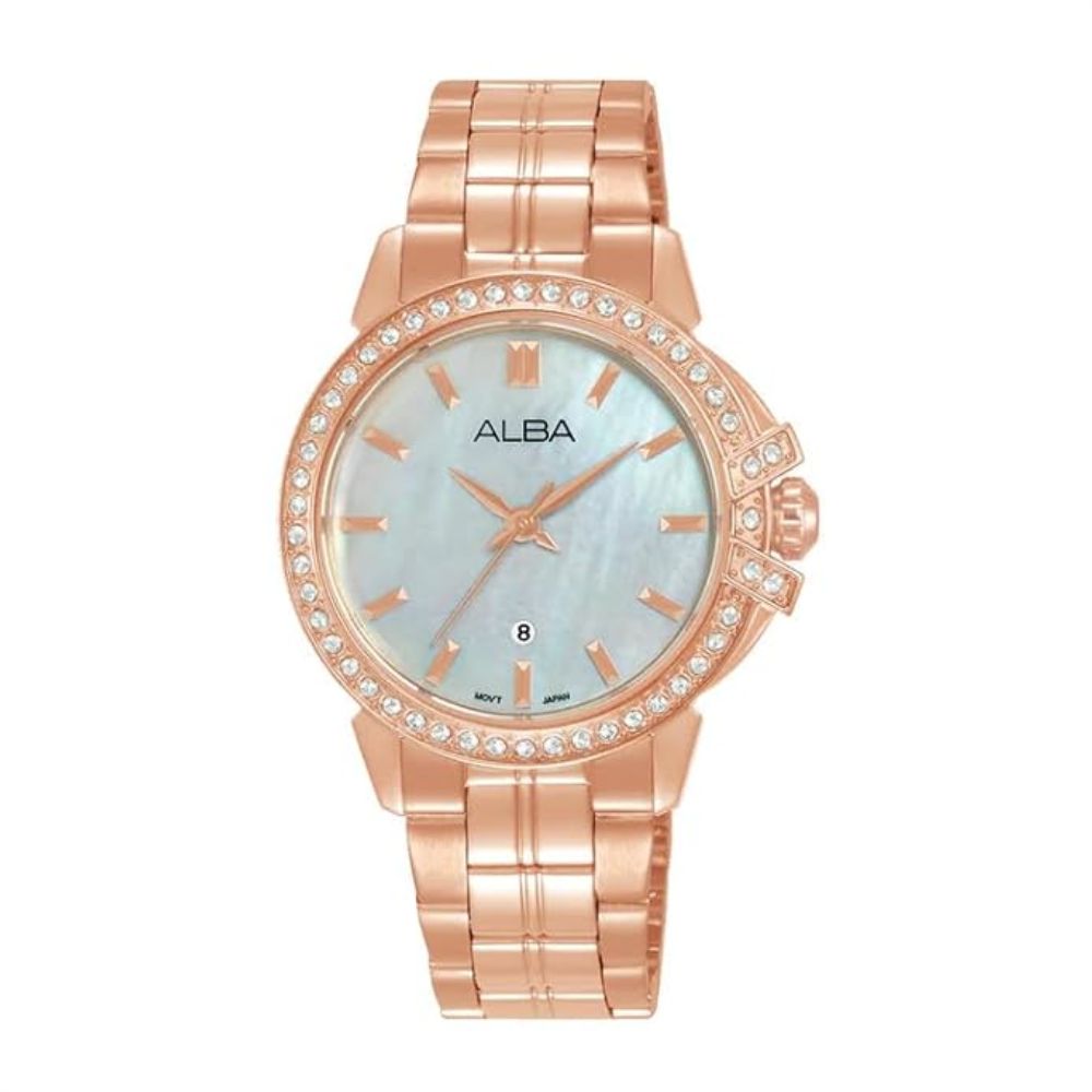 ALBA Fashion Rose Gold Women's Watch AH7CW8X1