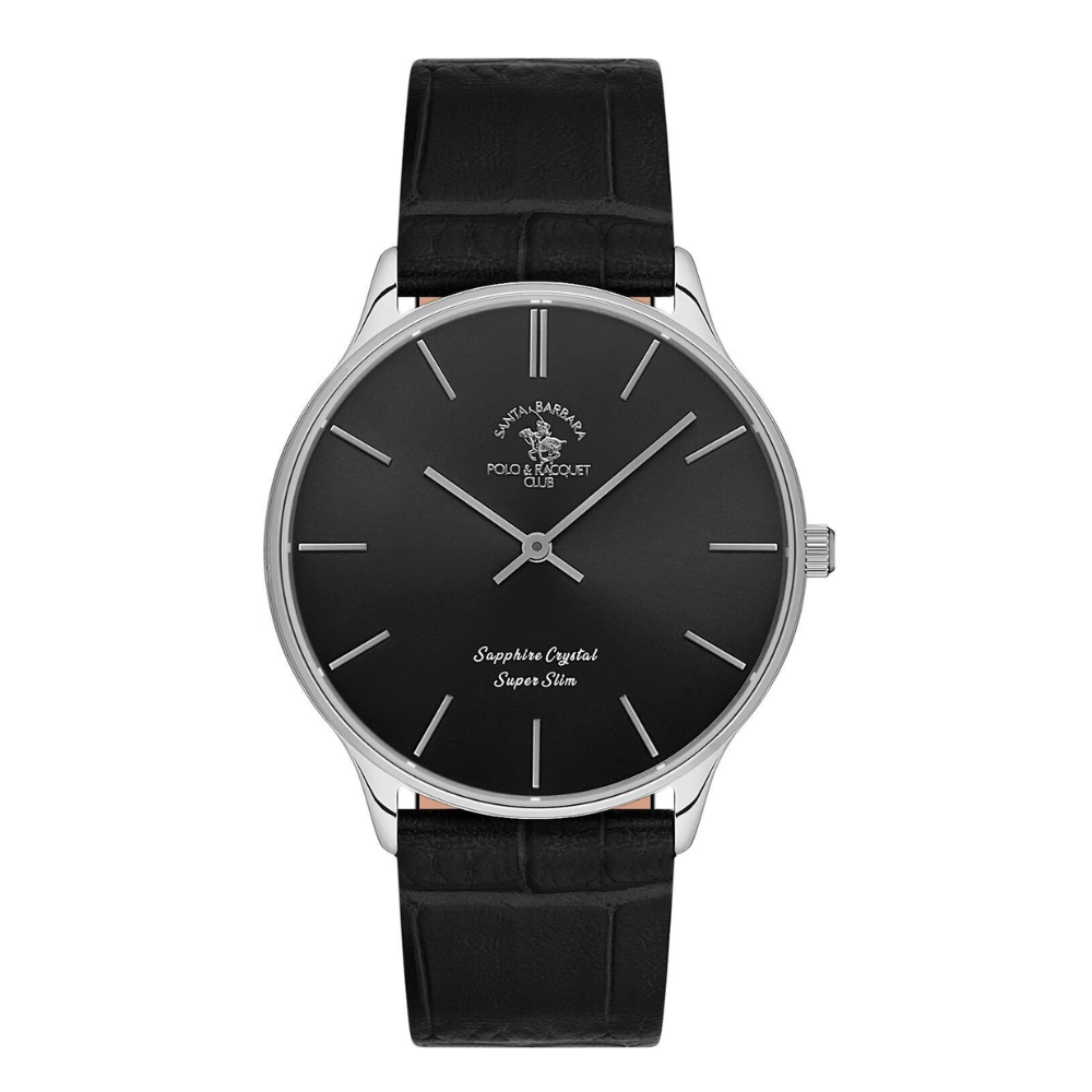 Santa Barbara Polo & Racquet Club Black Dial Men's Analog Watch SB.1.10603-2