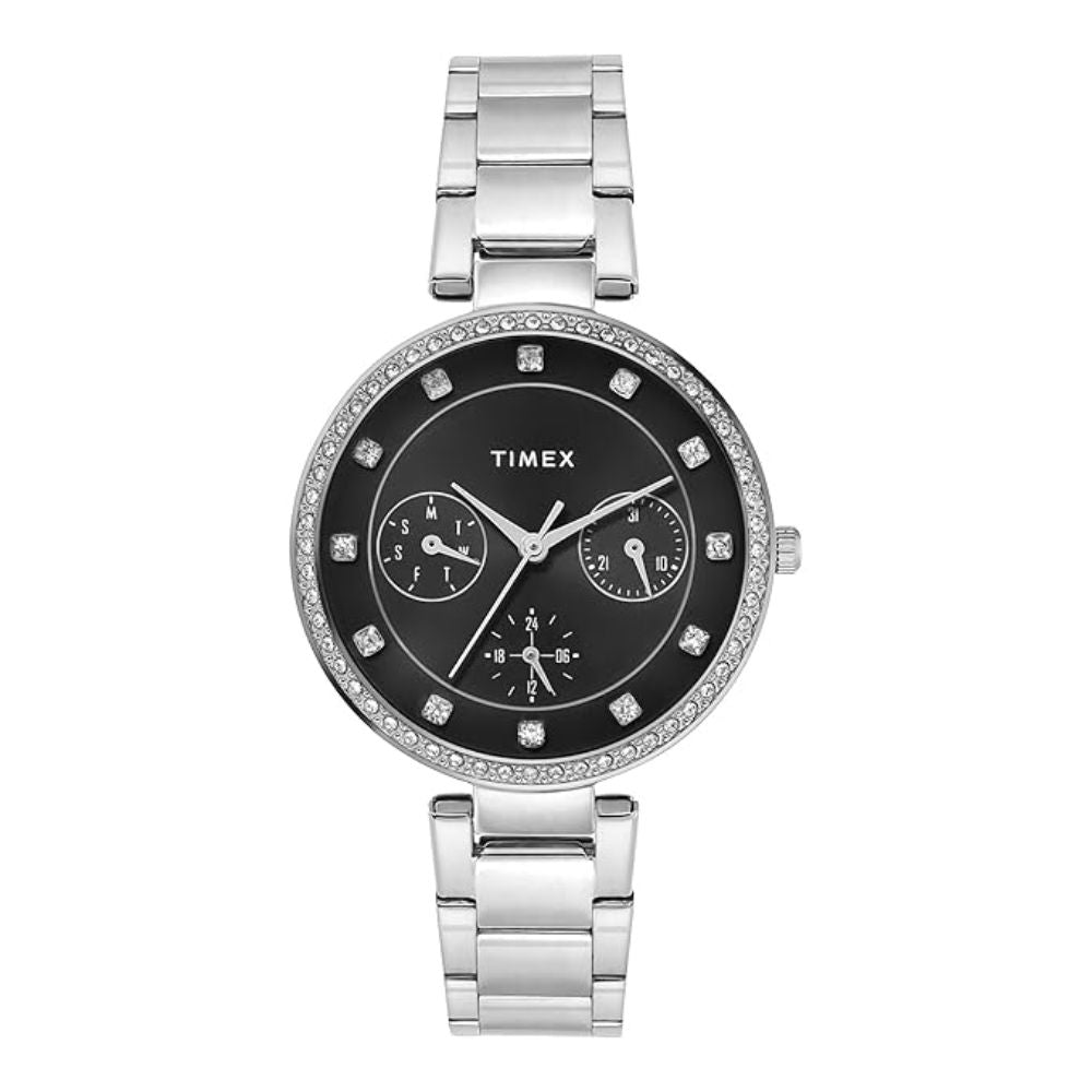 Timex Black Dial Women Watch TWEL18728