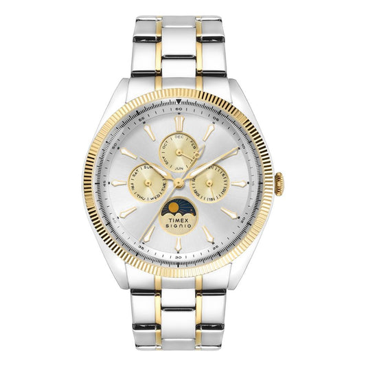 Timex Signio Silver Men Watch TWEG34401