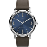 Timex Marlin Mechanical Automatic Blue & Brown Men Watch TW2V44500U9