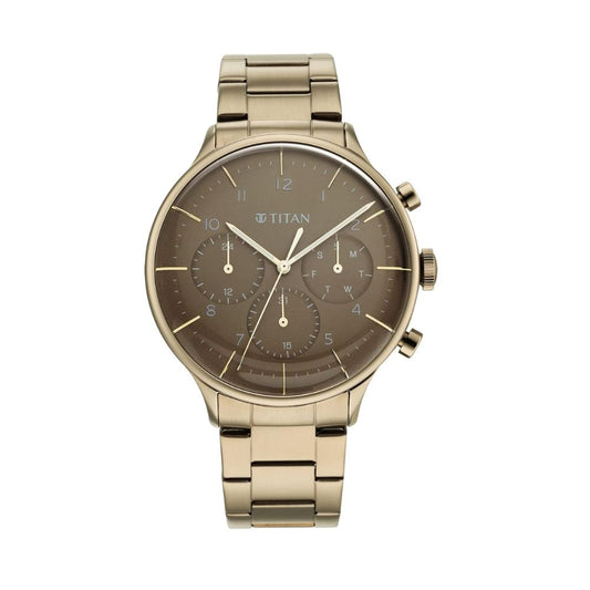 Titan Urban Magic Brown Men's Watch 90102QM02
