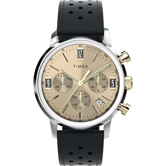 Timex Beige Dial Men Watch TW2W10000