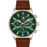 Santa Barbara Polo & Racquet Club Green Dial Men's Analog Watch SB.1.10419-7
