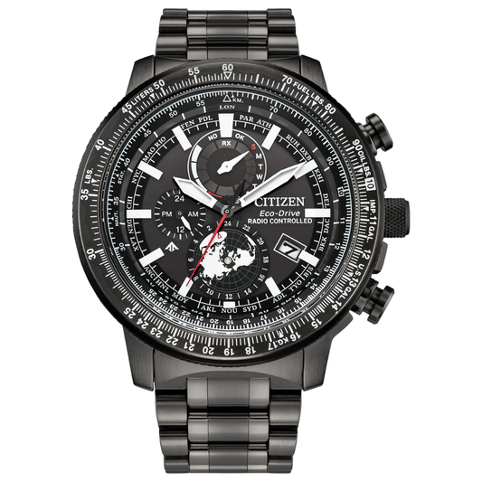 Citizen Promaster Black Dial Men's Chronograph Watch BY3005-56G