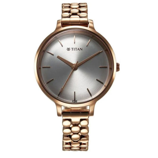 Titan Secluded Silver Women's Watch 2709WM02