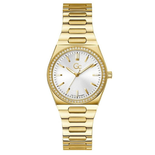 G.C. Round White Dial Analog Women's Watch Z38002L1MF