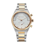 Titan Micromotors Dual Tone Pink Gold Men's Watch 90180KM01