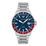 Emporio Armani World Explorer Blue Dial Men's Analog Watch AR11590
