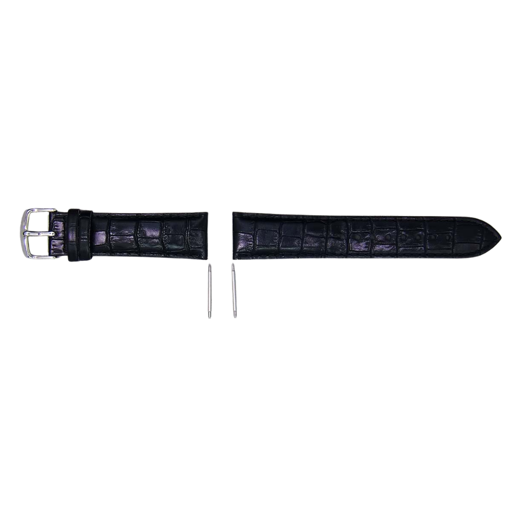 Casio Black Leather Strap Men's Watch EFR-547L-1AV | 10493278