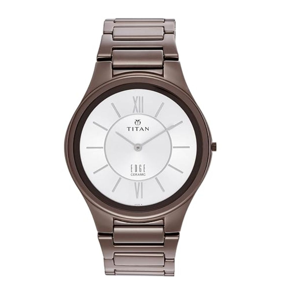 Titan Silver Men's Watch 1696QC02
