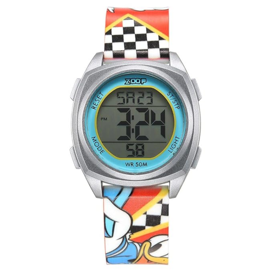 Zoop Disney Donald Duck Multicoloured Digital Dial Digital Watch for Boys Kids 16025PP12