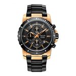 Alexandre Christie Chronograph Black Men's Watch 6141MCBBRBA