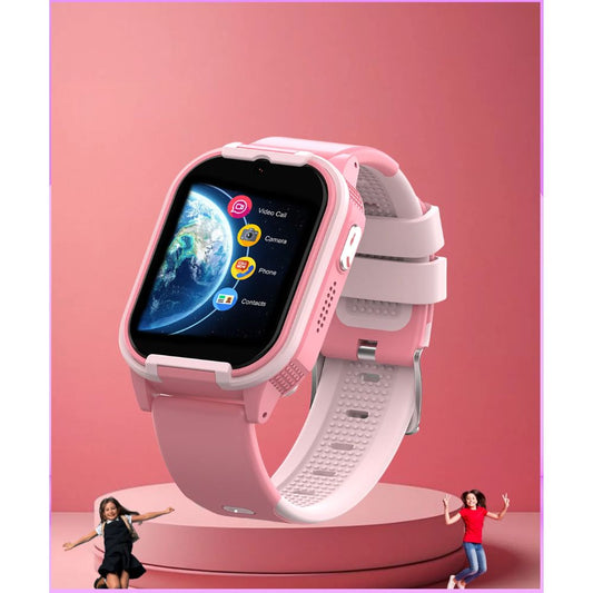 Spiky Gnome 4G Video Calling Pink Kids Smartwatch