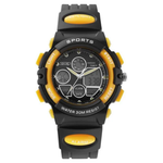 Zoop Black Dial Black Strap Analogue Digital Boys Kids Watch NT16033PP01