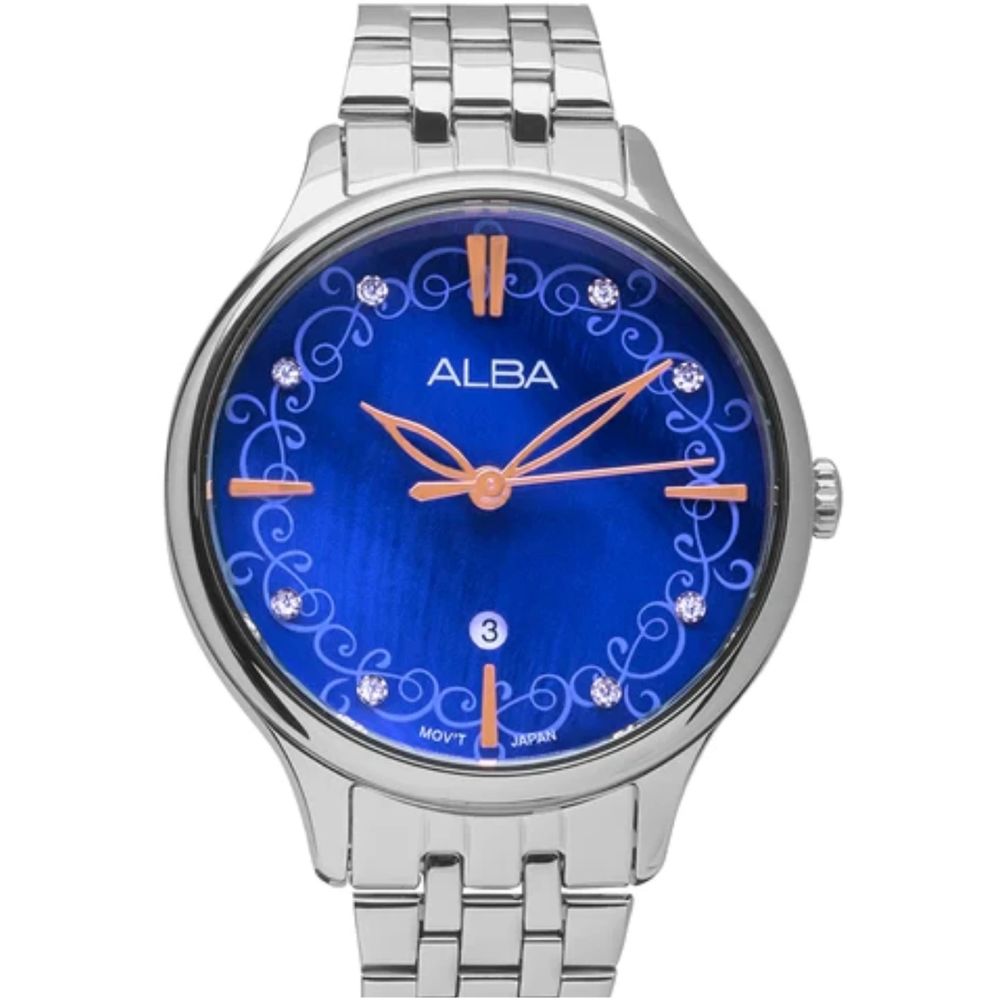 ALBA Fashion Silver Unisex Watch AH7CR5X1