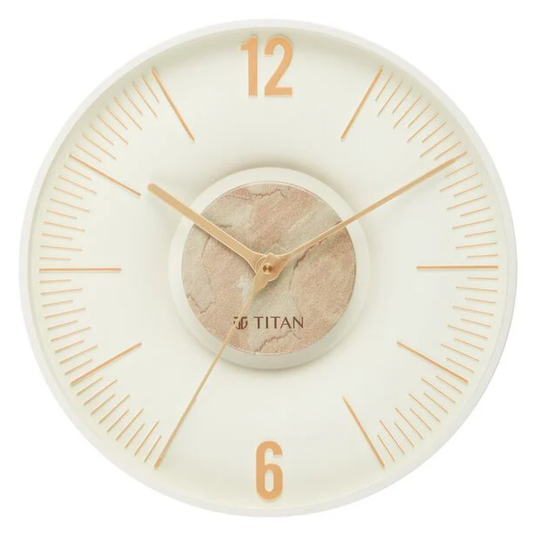 Titan Earth Flare Pink Sandstone Dial Wall Clock W0093PA03