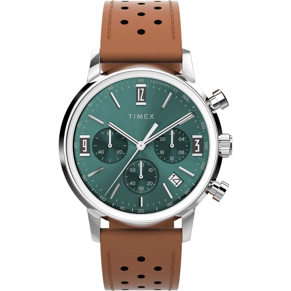 Timex Marlin Chronograph Tachymeter Black Men Watch TW2W10100UJ