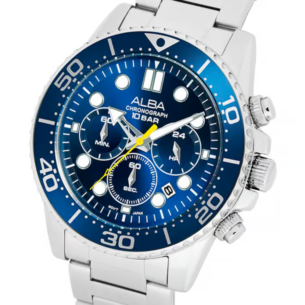 ALBA Active Blue Dial Men's Watch AT3J43X1