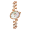 Timex Fria Mother of Pearl White Oval Dial Analogue Women's Watch - TWEL21302