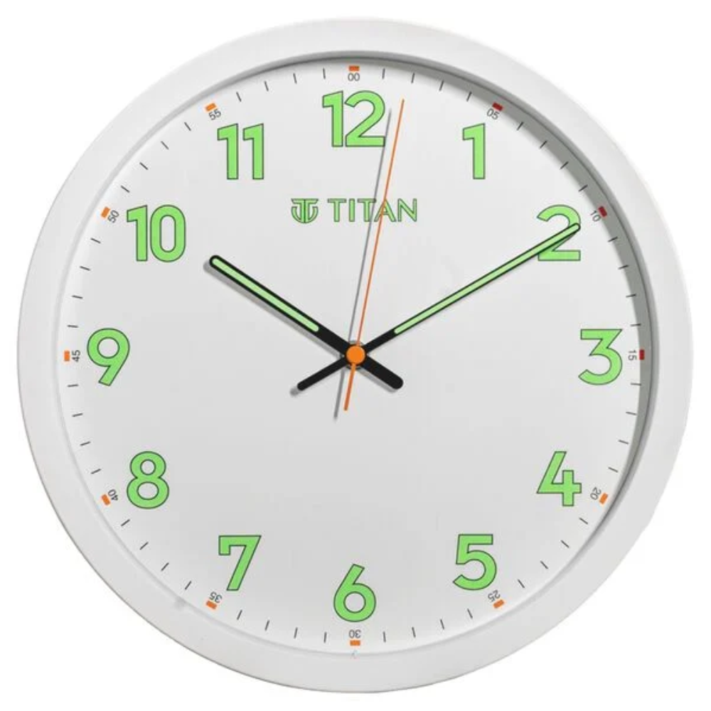 Titan Classic White Dial Wall Clock W0012PA02