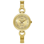 Timex Classics Champagne Dial Analogue Watch for Women TWEL11423