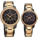 Titan Royal Bandhan Black Couple's Watch 100022778KM01