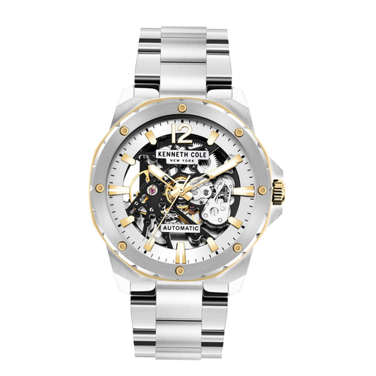 Kenneth Cole Automatic White Dial Men's Watch KCWGY2104202MN