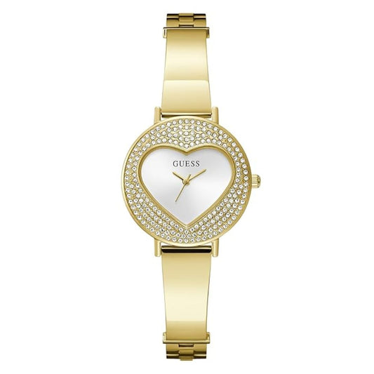 GUESS Crystal Silver Women's Watch GW0991L2